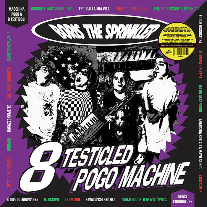 Boris The Sprinkler - 8 Testicled Pogo Machine (LP)