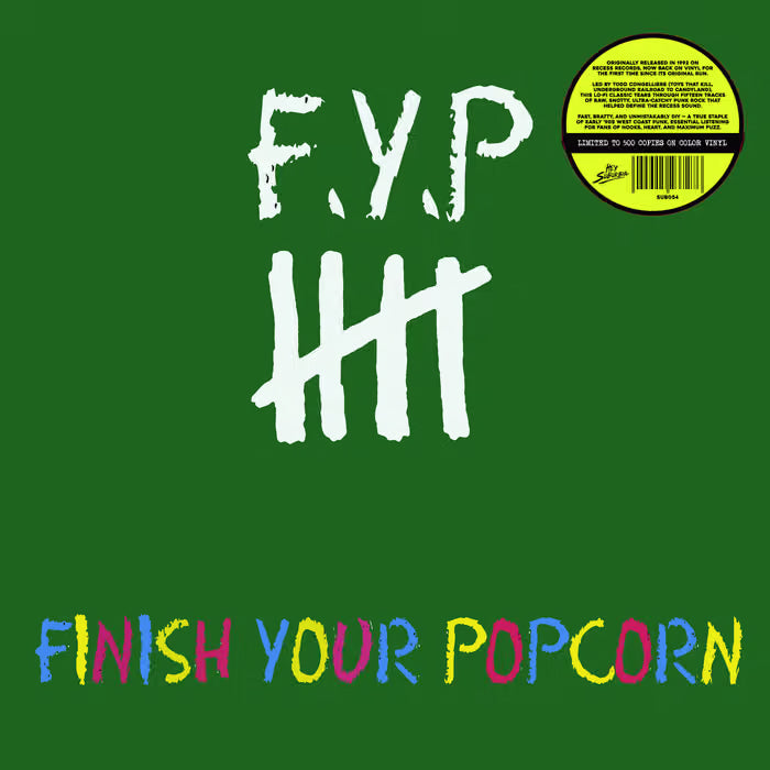 F.Y.P - Finish Your Popcorn (LP)