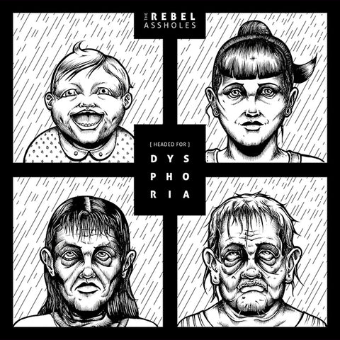 Rebel Assholes - Headed For Dysphoria (12")