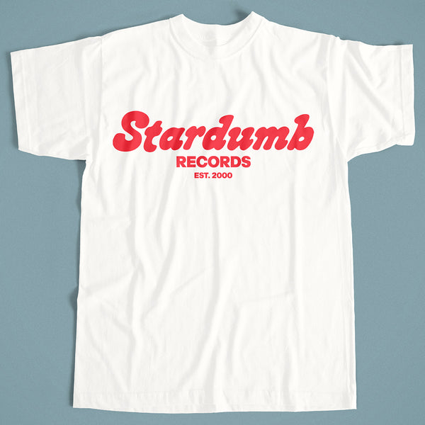 Stardumb Records (White T-Shirt, XL only)